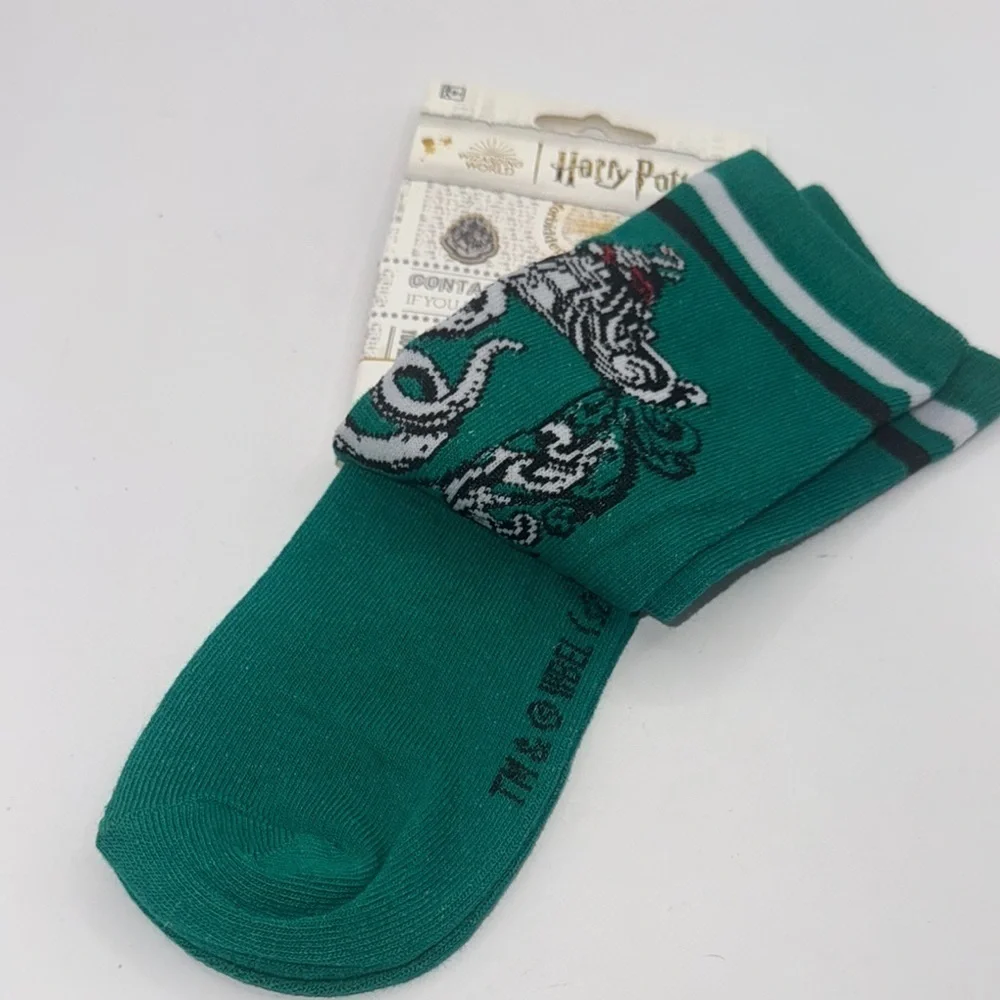 Warner Bros. Slytherin Green Socks